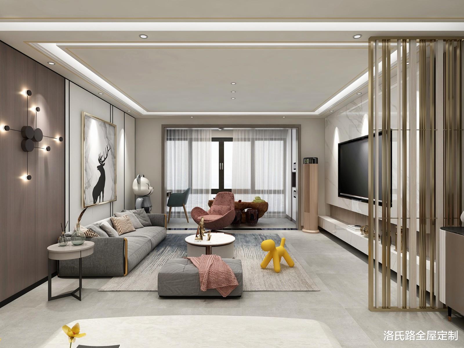 |高格调现代风家装，简洁的设计，完美诠释“极简主义”风采