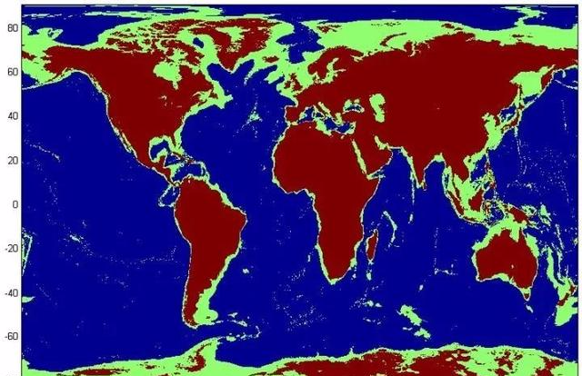 ▲如果海平面下降500米，世界格局将发生哪些重大变化？