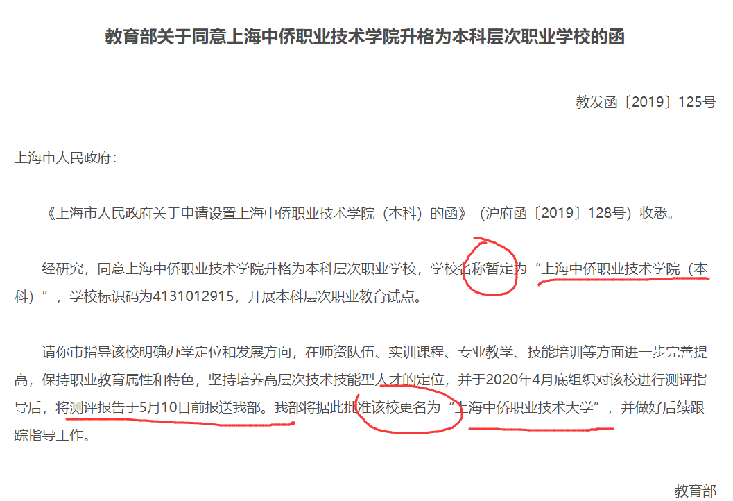 『』注意！这些大学改名，改制！2020年录取分数可能会有重大变化！