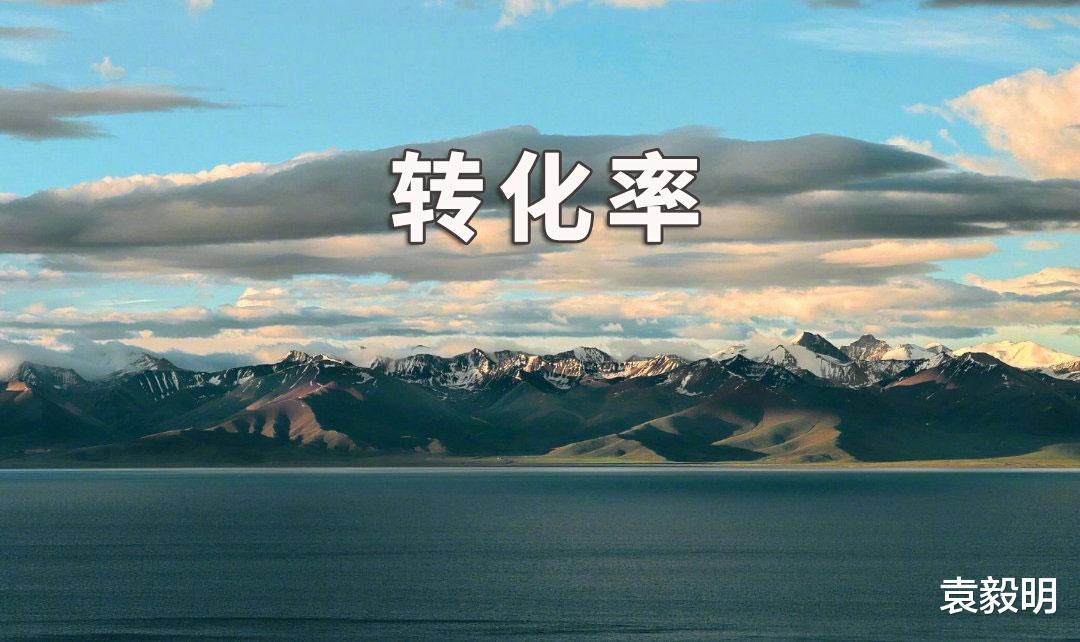 |袁毅明：赚钱，就是不断地提升你的转化率！