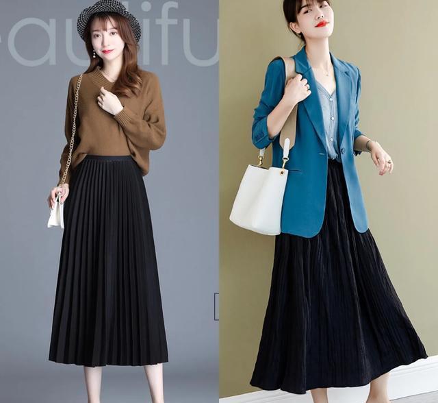 穿衣搭配|职场“冻龄感”穿搭示范，显瘦显腿长，太美了