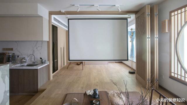 []75㎡小两居，爆改经典日式风，砸掉两堵墙多出一间多功能房！