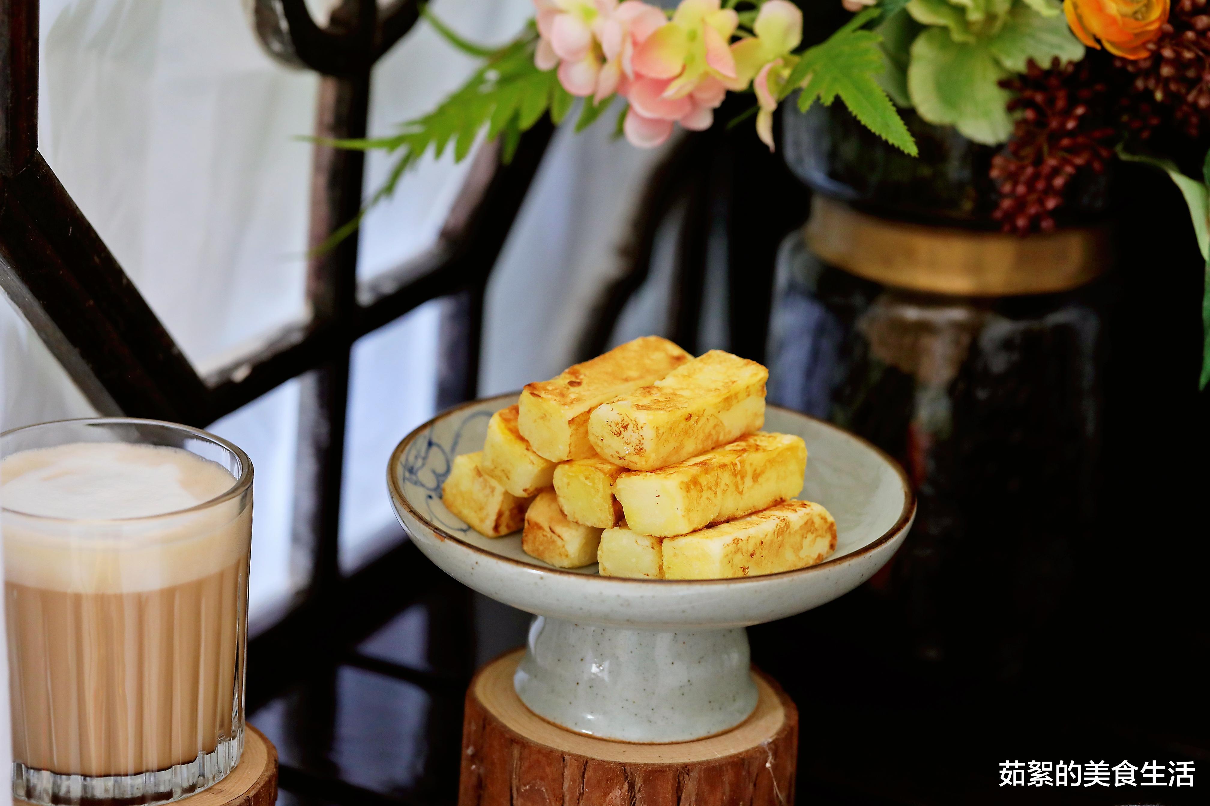 []可以嚼着吃的牛奶，不用烤箱，不用油炸，外酥里嫩，孩子特爱吃