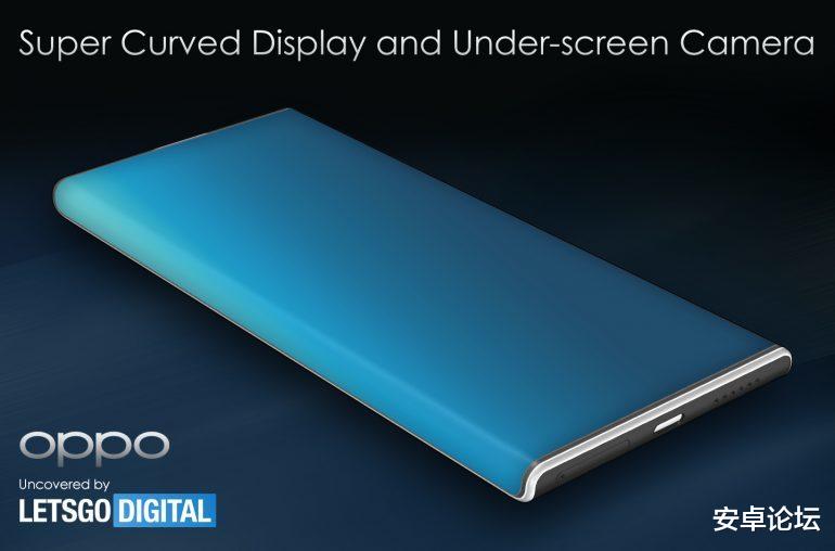 OPPO|OPPO新专利曝光：新旗舰或搭载超弯曲边+屏下摄像头