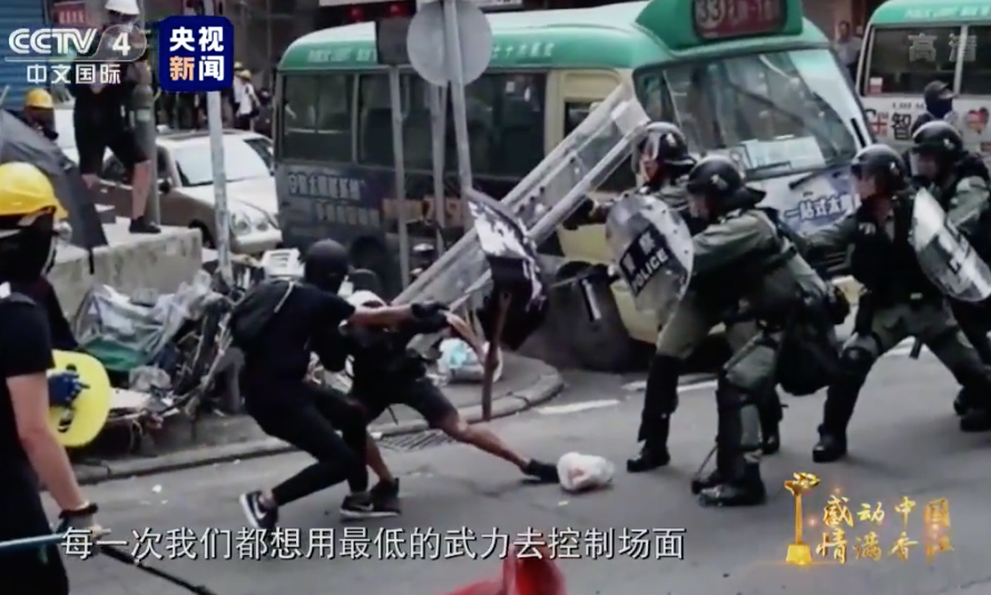 『感动中国』昨晚,香港感动中国