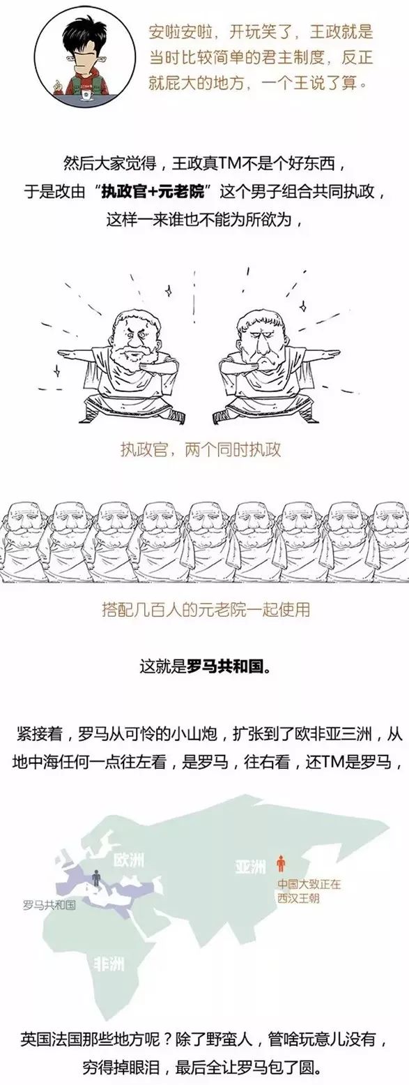 |二混子图解：欧洲简史，简到崩溃！