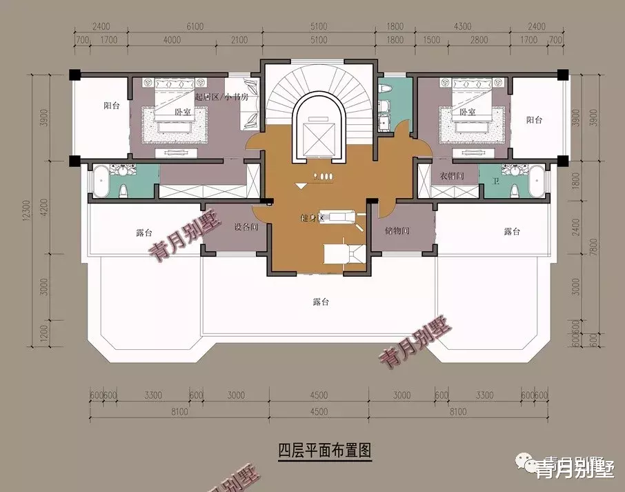 |22.1×12.3米四层豪华欧式别墅，富人专属之家