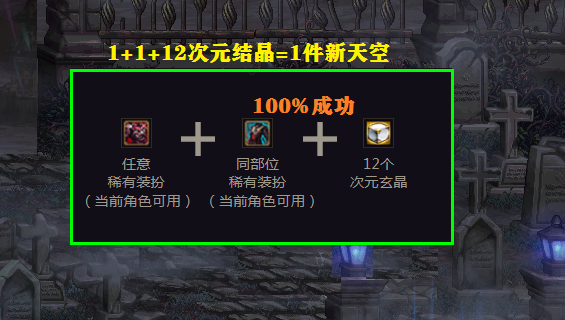 地下城与勇士■DNF：平民党也可以合天空！节日礼包迎来新机，合100次只需要1250
