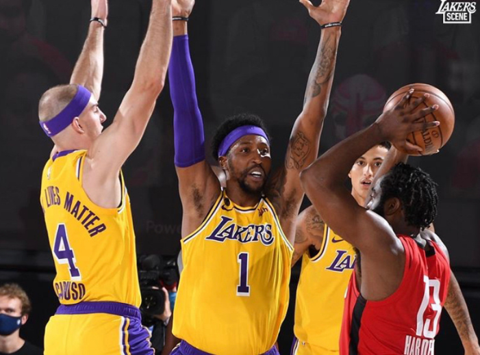 湖人队|场均9.9分，湖人队内第一！勤勤恳恳，任劳任怨，詹眉冲冠再添帮手