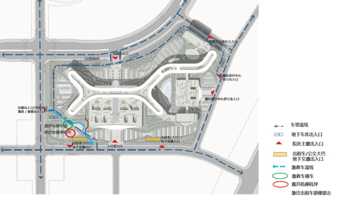 『汕头』汕头中心医院分院效果图与规则细节曝光！创新性布局，4年后建成！