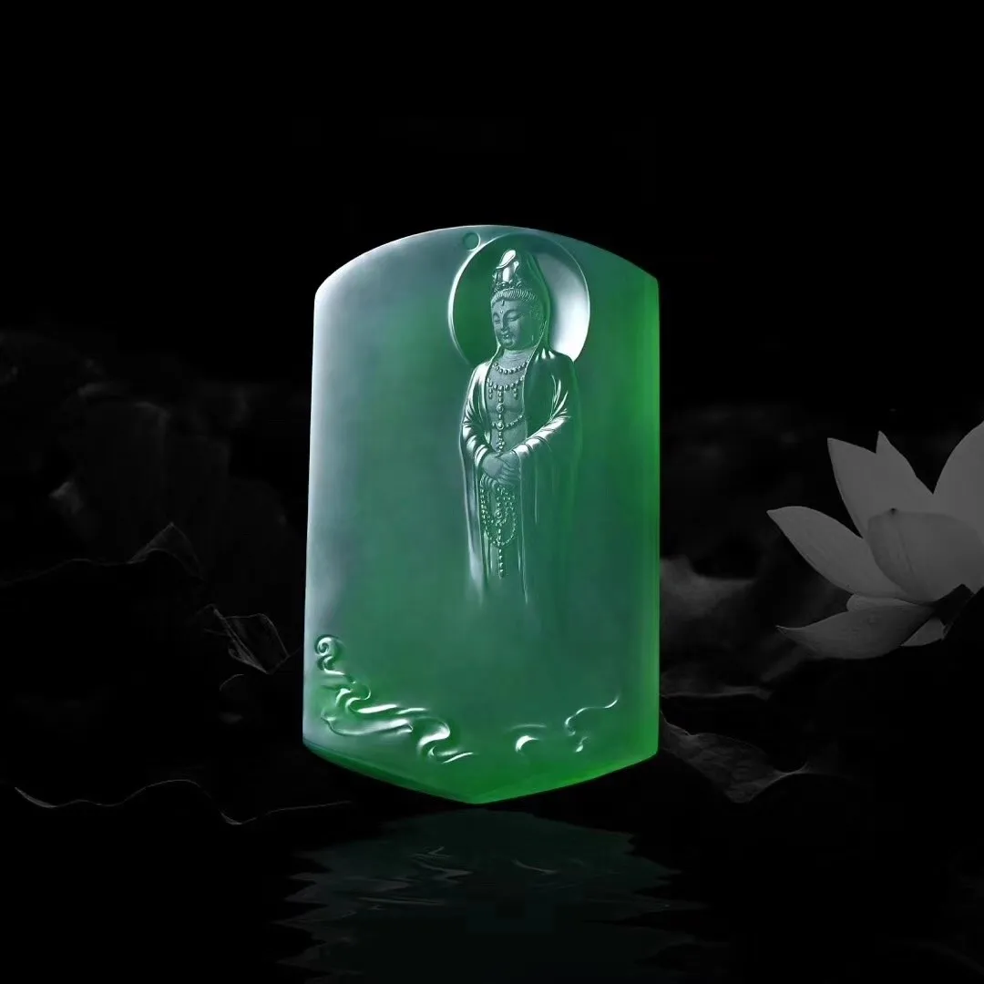 翡翠|禅意翡翠丨寻一方清幽，悟人生之境