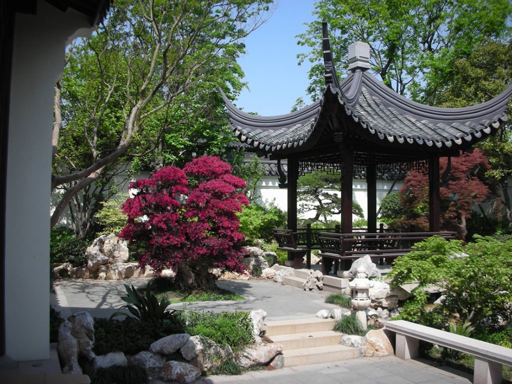 |6个中式“庭院花园”设计要素，农村的房子就该这样建，太美了