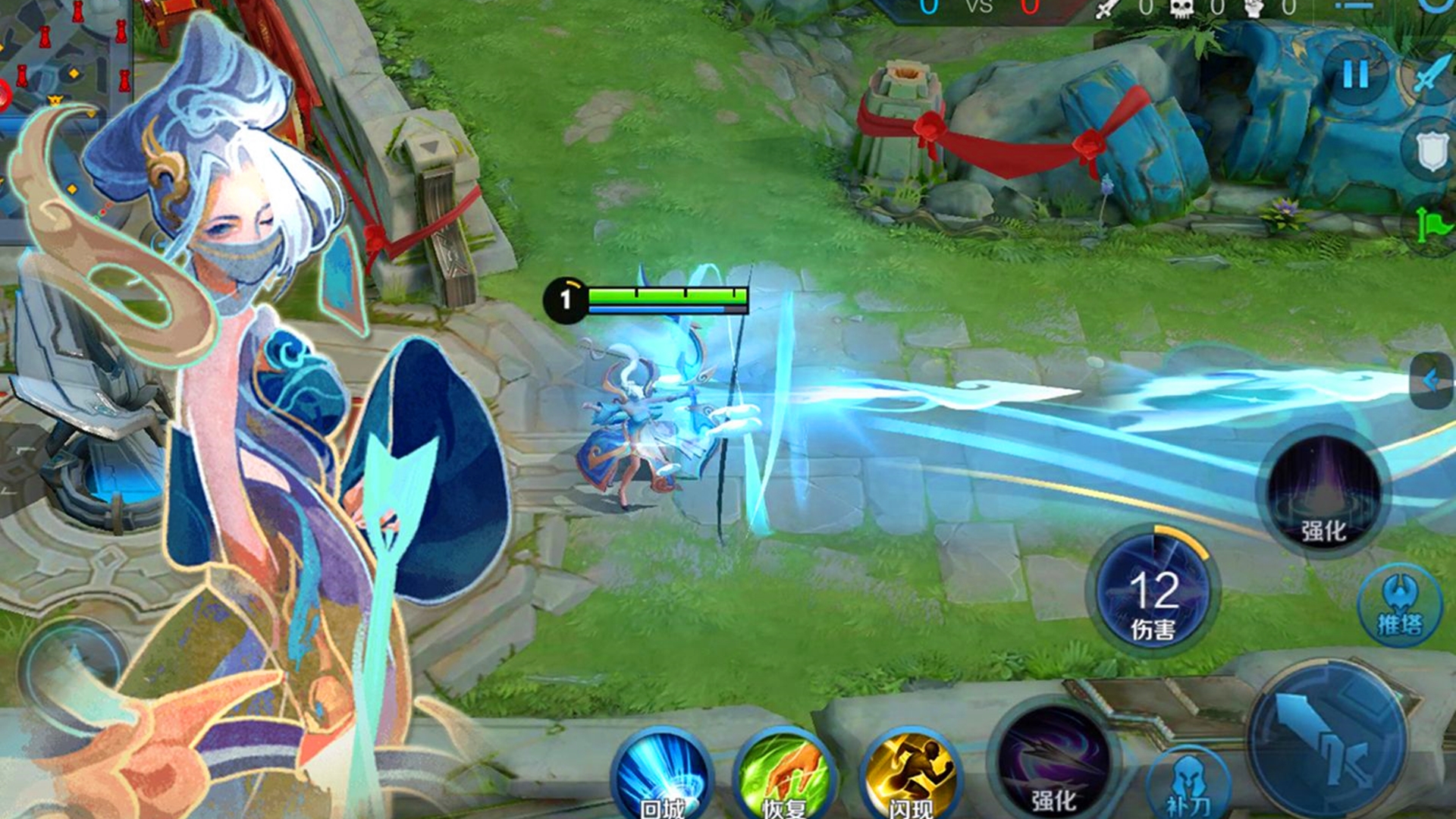 战刃|王者荣耀：伽罗新出装火了，摒弃电刀和泣血之刃后，伤害爆炸