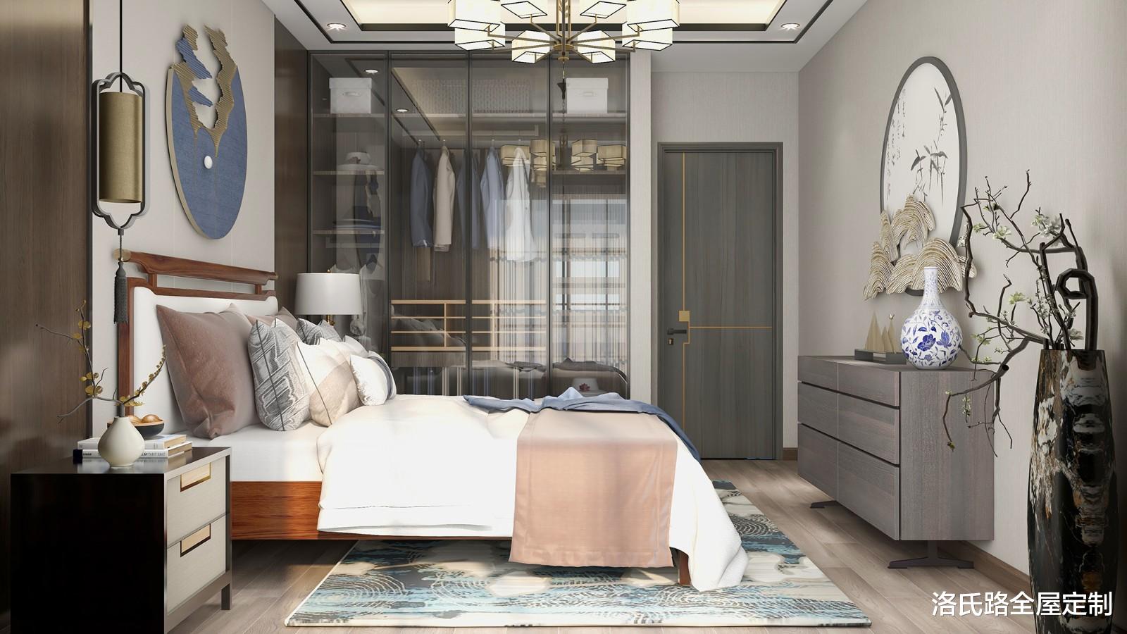 |136㎡新中式风格,方寸之间,带你领略不一样的东方美