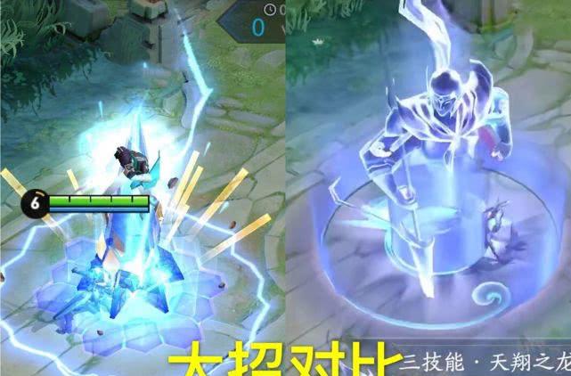 赵云：同为限定皮肤，赵云引擎之心与龙胆对比后发现，这差距也太大了吧