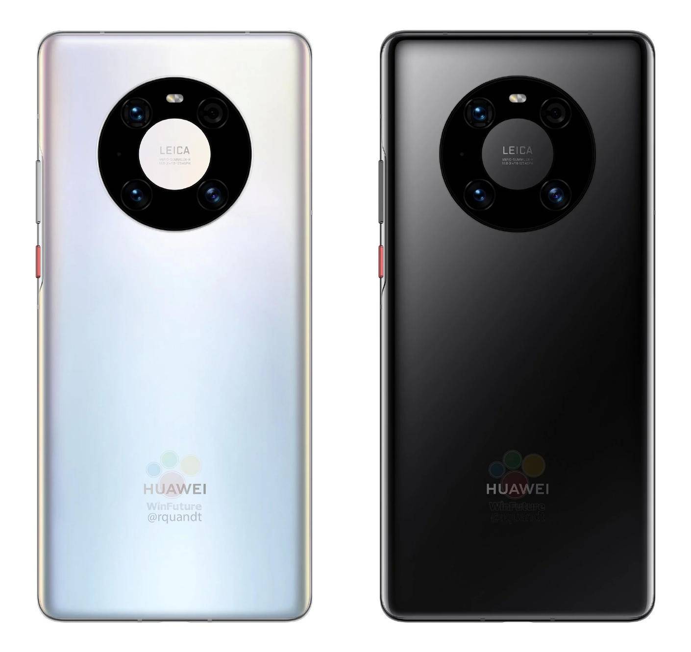 华为mate 40|华为 Mate40渲染图曝光！价格差不多，选iPhone 12还是选它？