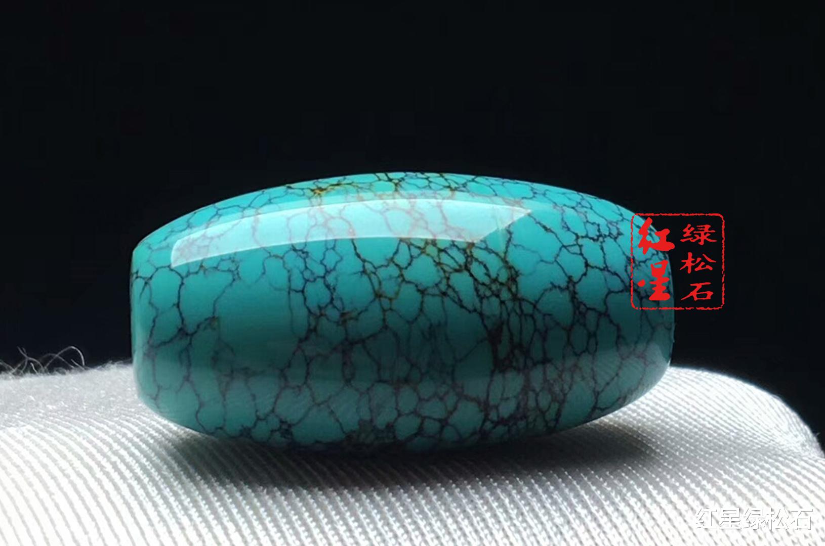 『翡翠』绿松石知识分享:放射状与贯穿状铁线的区别及特征