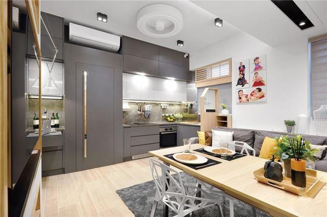 |60㎡港式小户型经典时尚，堪称教科书级别设计，非常值得借鉴！