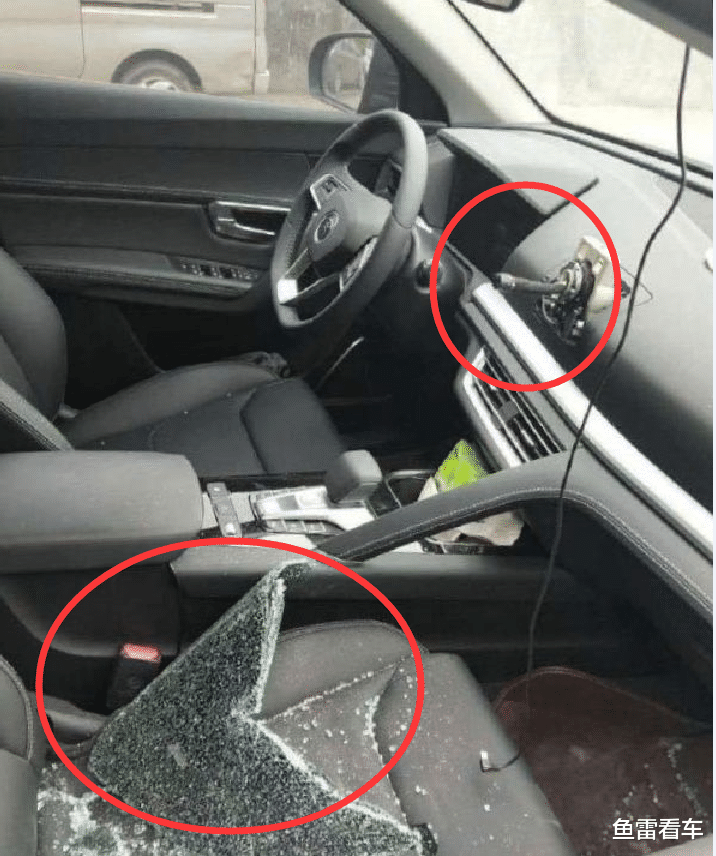 比亚迪@砸碎玻璃竟然是为了偷它,比亚迪旋转屏幕遭遇真正的大“危机”