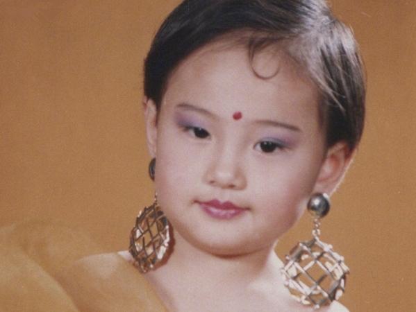 #郑爽#郑爽的4岁，杨颖的4岁，杨幂的4岁，看到迪丽热巴：想把她抱走