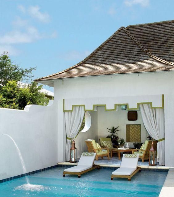 游泳池|露台设计：5步打造“花园露台”，有个这样的露台都不想出门了