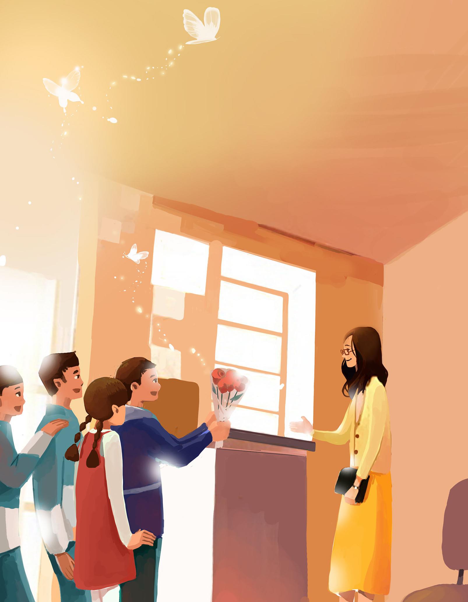 【】作为在职教师,如若有重新选择的机会,还会当老师吗?