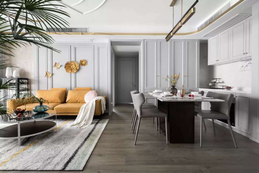 120㎡现代轻奢，华丽精致，端庄气质