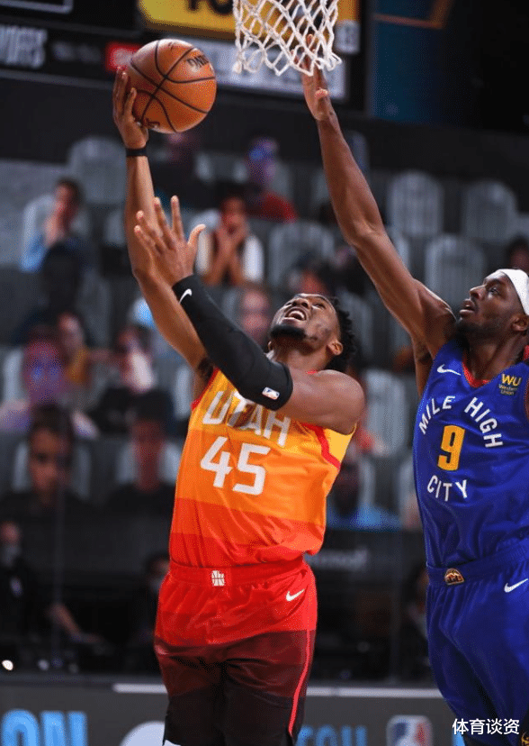 米切尔|场均38.7分！哈登抱歉了，季后赛得分王易主，这新星比东契奇还残暴