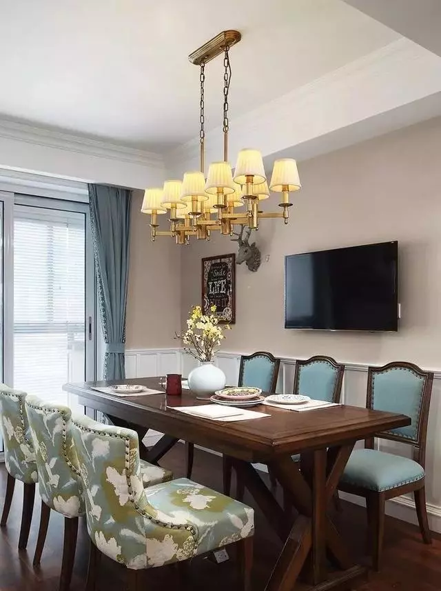 「」晒晒朋友的140平美式新房，最喜欢的是阳台和儿童房设计，超酷！