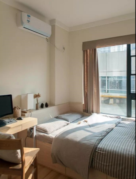 榻榻米|60平米紧凑小户型，3居室木质设计实用又温馨，好赞