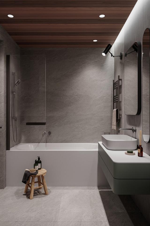 |当现代极简，遇见北欧风，115㎡的私宅设计，入户便有诗意之感