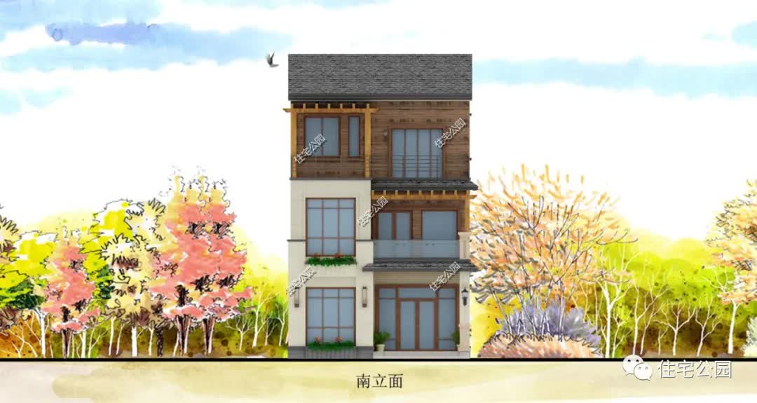 |7×14米占地101平，专属小户型的精致与典雅