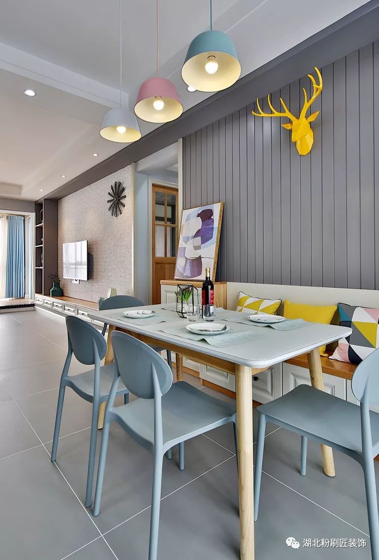 『』客厅和阳台到底要不要打通!看看这套三室雅居就知道了!