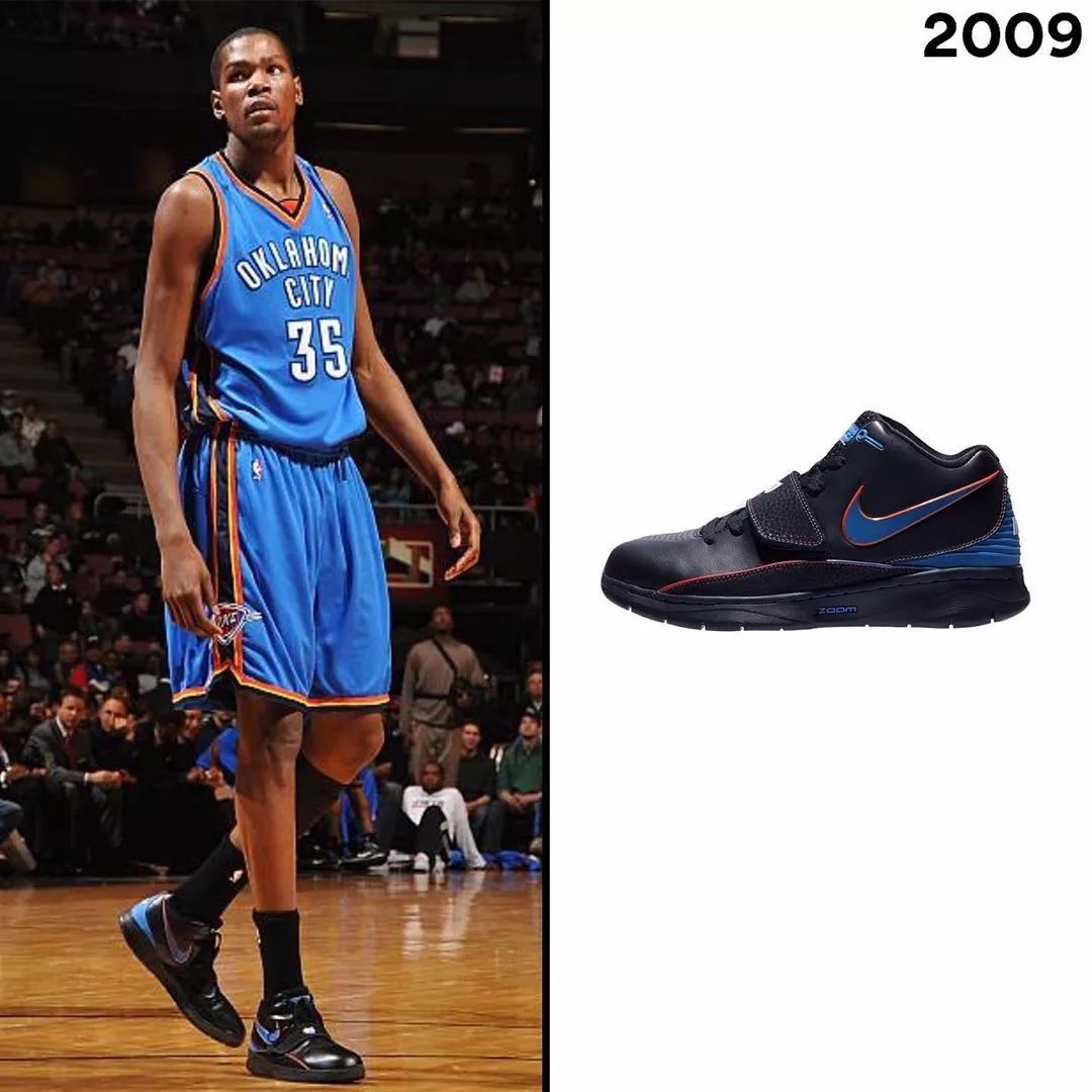 凯文·杜兰特@小时候买不起球鞋，还被迫穿女鞋，打进NBA后要求签名鞋必须便宜