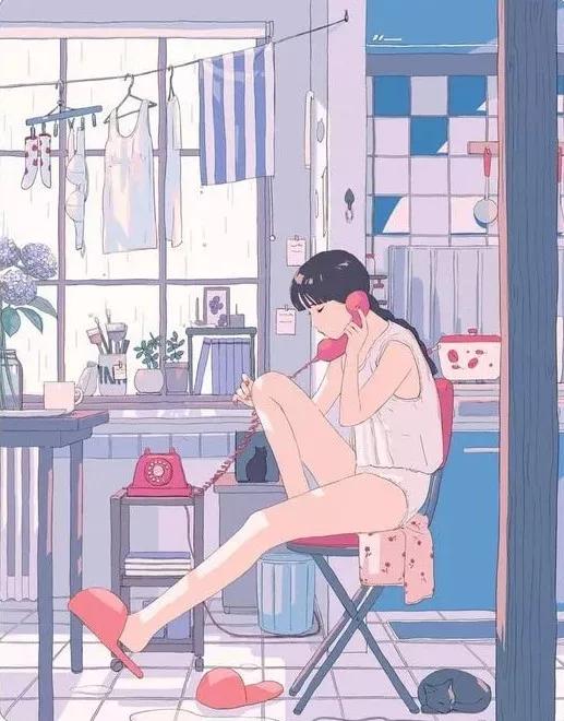 爱猫，独居，90后，她用笔画出了自己的美丽生活