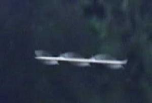 「飞行器」传说中的“飞棍”再一次出现！紧贴飞机舷窗，曾多次在中国被目击