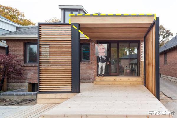 |中式庭院输了,国外院子门前台阶打造室外玄关,这才叫圈粉设计