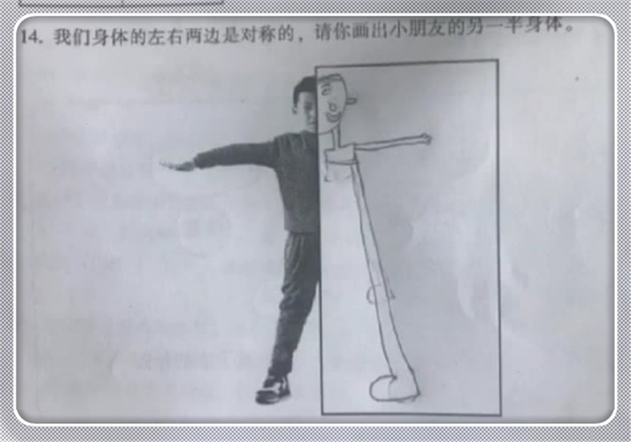 小学生科学考卷走红全网，科学老师无奈叹息，美术老师：我不背这锅