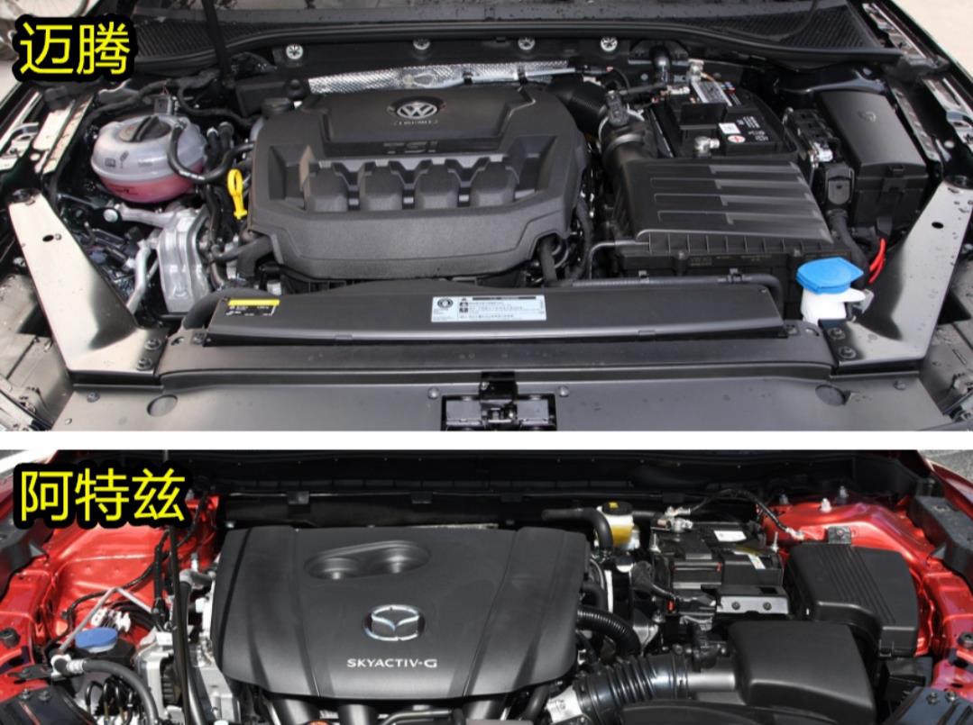 大众迈腾▲大众迈腾和马自达阿特兹有多大差距？内行人：对比后就知道了