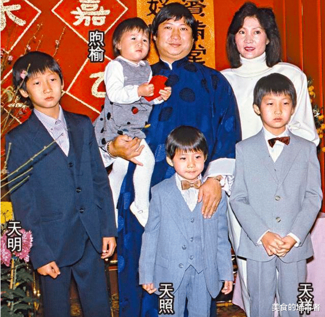 洪金宝|洪金宝与前妻14年生4子，大女儿颜值高随妈妈，36岁至今未婚