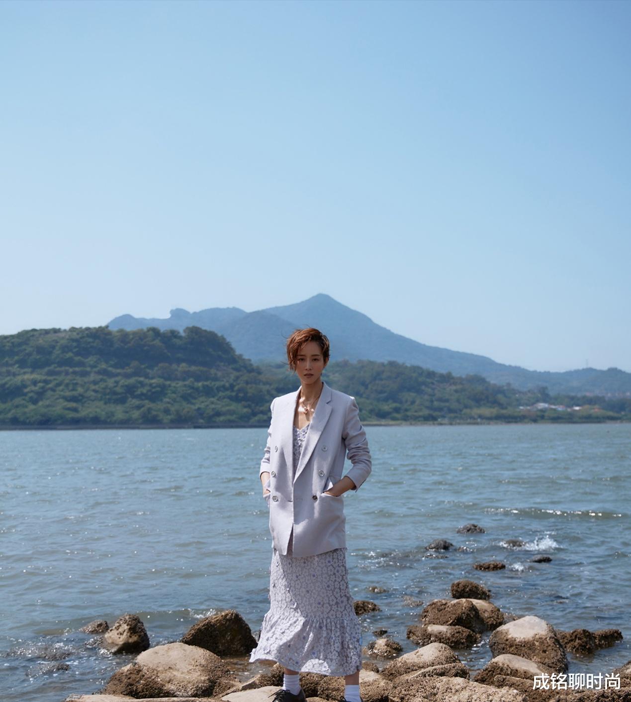 #短发#张钧甯终于换发型了，干练短发时尚又减龄，酷帅气质美得认不出