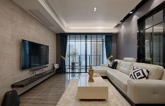 @漂亮女主人的92㎡新房，现代风格设计居然装出豪宅范，太高级了