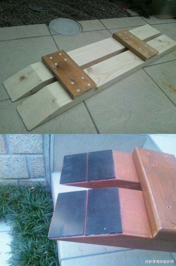 ▲早知道先看日本入户门，再盖农村自建房！台阶旁砌个斜坡好实用