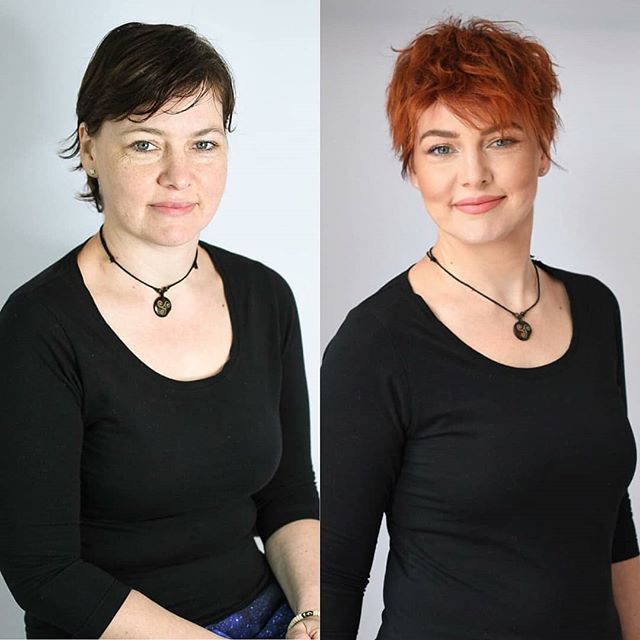 发型|55岁大姐换款发型，一下年轻10几岁，美到不敢相信