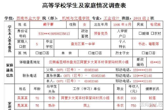 大学|大学录取通知书里的这张表格，保存好别忽视，当心因此损失几千元