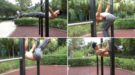 「单杠」如要学高难度动作必先学懂这个动作,前水平团身教学