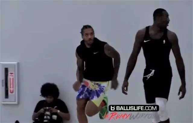 广东男篮@广东队小外训练场露面，他是马利克韦恩斯，杜锋率队卫冕在望