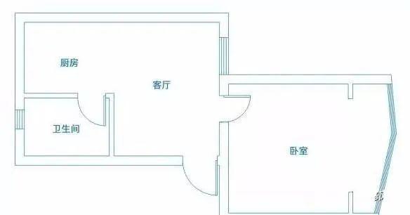 二手房@买一套40㎡二手房，花了5万块翻新，效果很漂亮，现在做梦都在笑