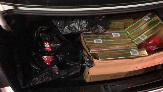 【柳州】小车内装载300条香烟，台州一司机被罚2千4！