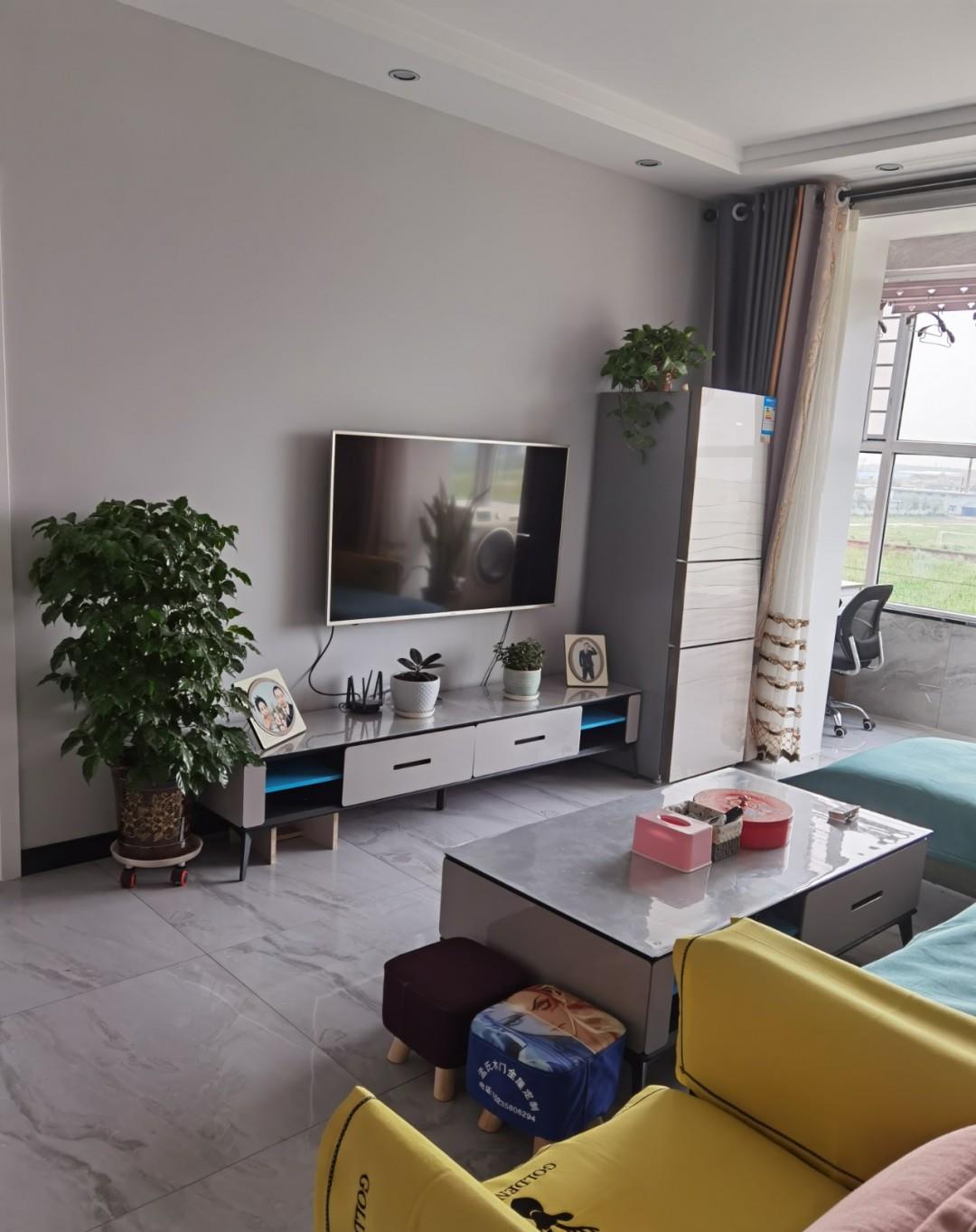 手办|新房布置好了，全屋打扫干净准备入住，不做电视墙非常喜欢！